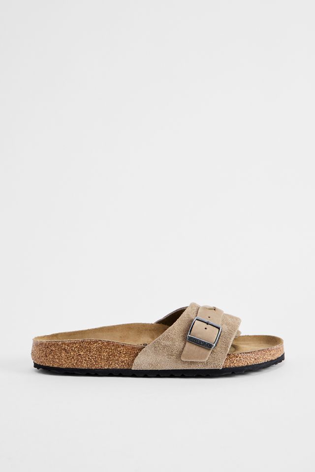 Sandales Birkenstock en daim tressé taupe Oita #2