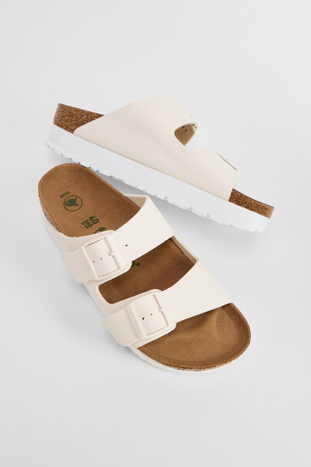 Birkenstock Weiß Papillio Flex Plateau Sandalen #2
