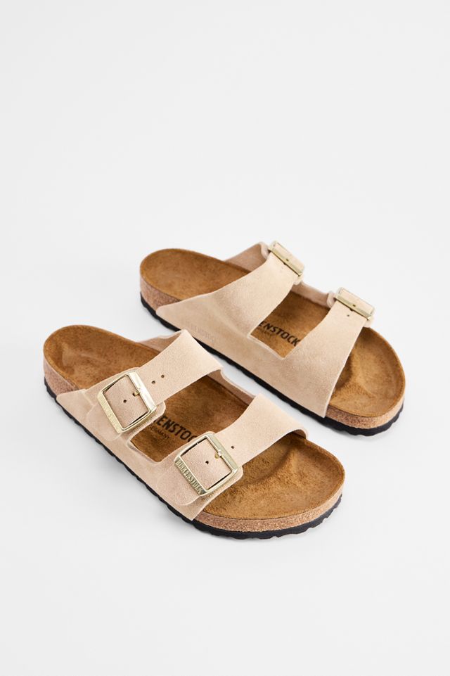 Sandales Arizona en suède Sandcastle Birkenstock #1