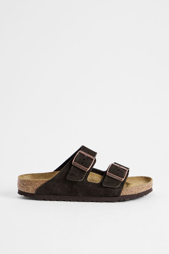 Sandali Birkenstock Arizona in Camoscio Mocca #3