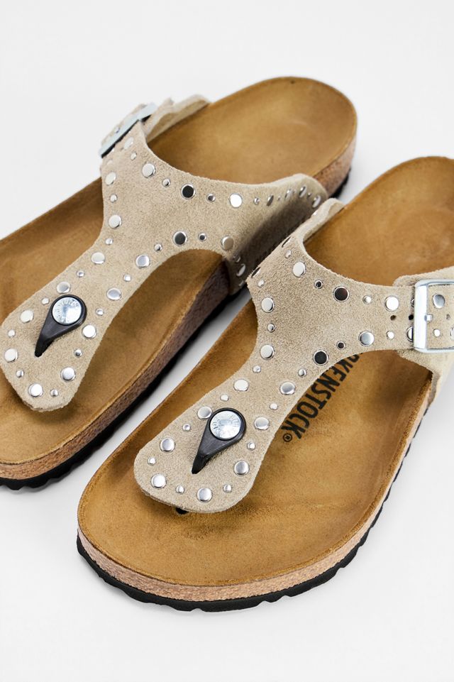 Sandales Brikenstock Gizeh Rivet Taupe Arizona #2