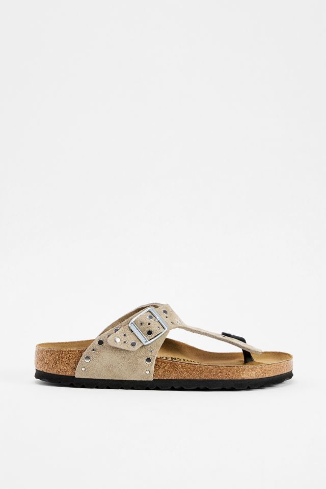 Sandales Brikenstock Gizeh Rivet Taupe Arizona #3