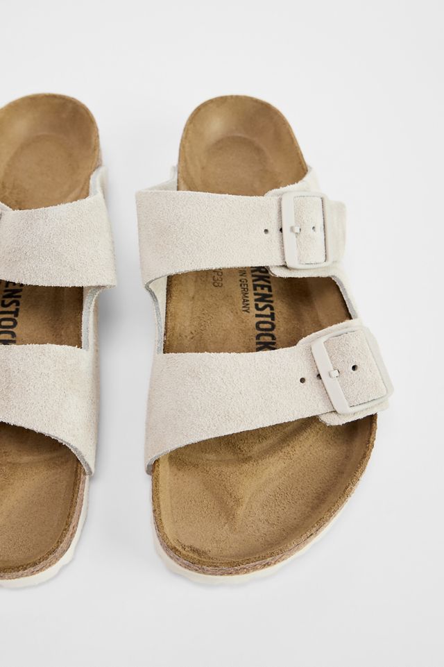 Sandales Arizona en daim Oyster Birkenstock #3