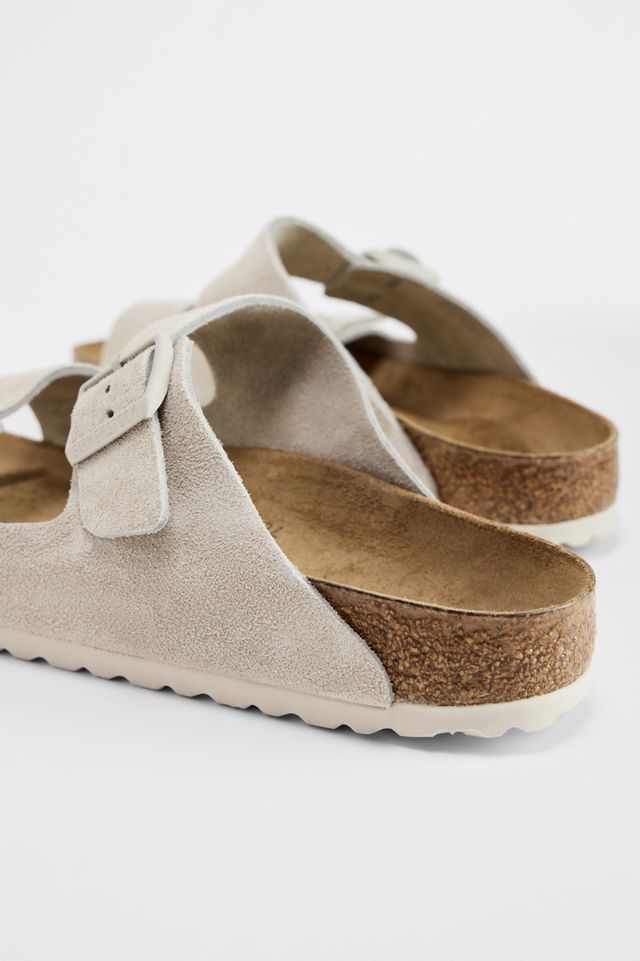 Sandales Arizona en daim Oyster Birkenstock #4