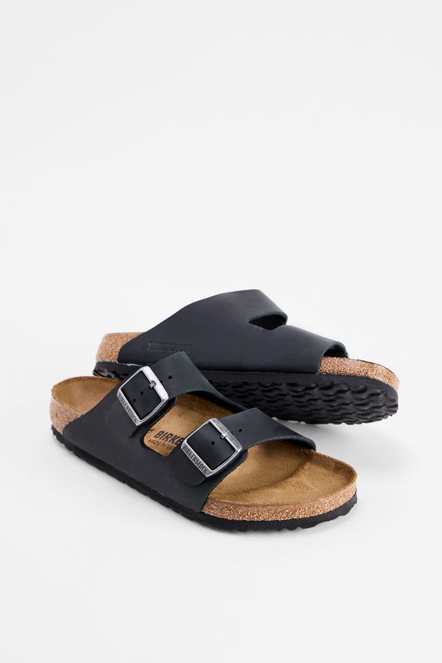 Birkenstock Oiled Black Arizona Sandals #1
