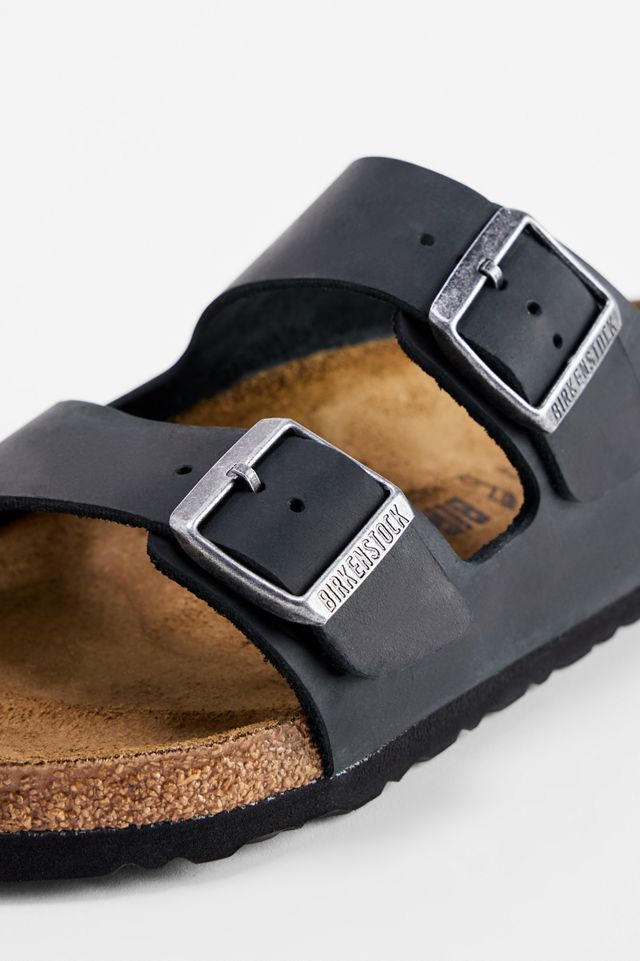 Birkenstock Oiled Black Arizona Sandals #3