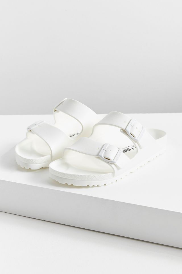 Birkenstock White Arizona EVA Sandals