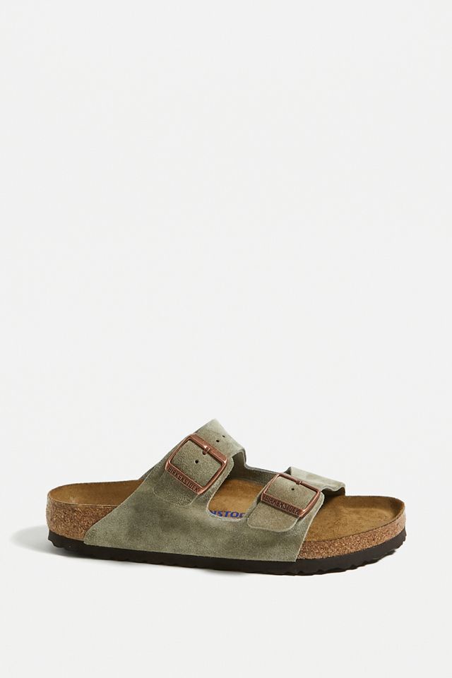 Birkenstock Arizona Taupe Suede Sandals