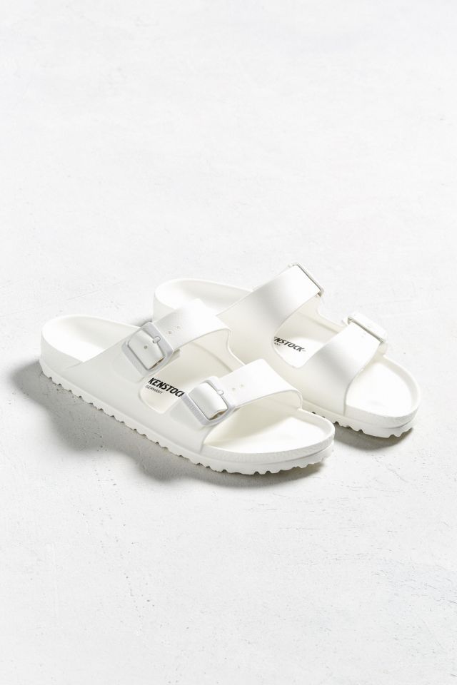 White birkenstock sandals store rubber