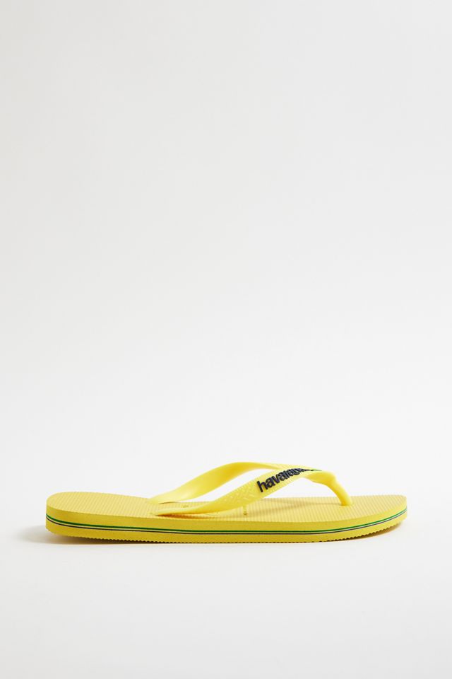 Havaianas Yellow Brasil Flip Flops #4