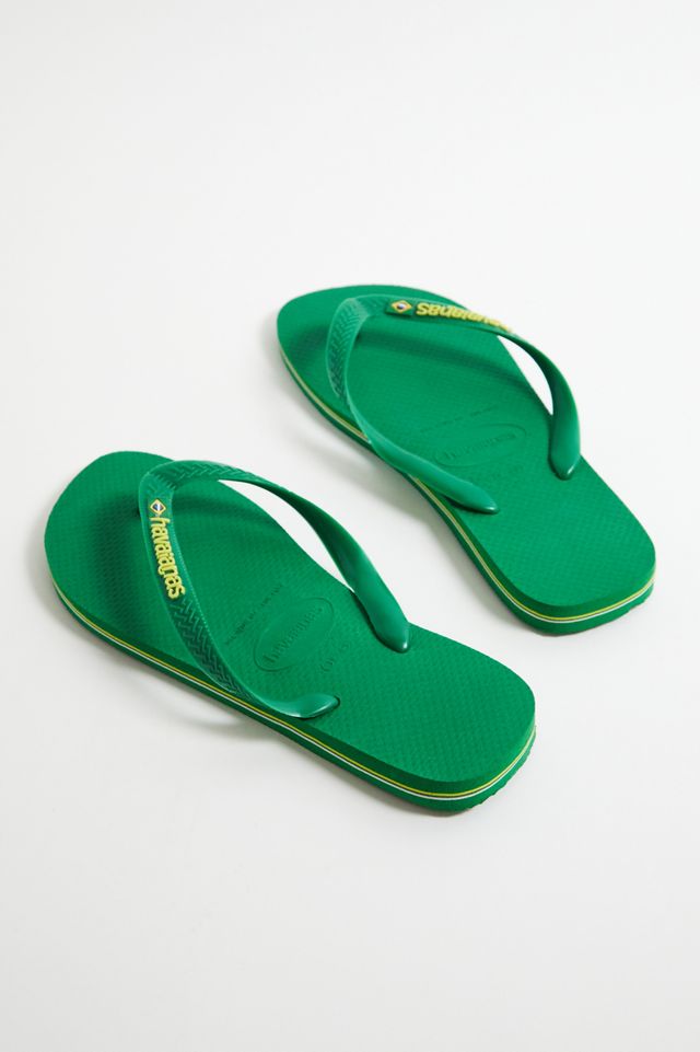 Havaianas Green Brasil Flip Flops #3