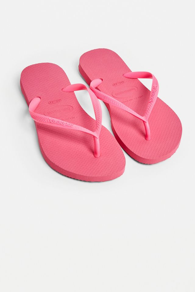 Havaianas Slim Shock Pink Flip-Flops #1