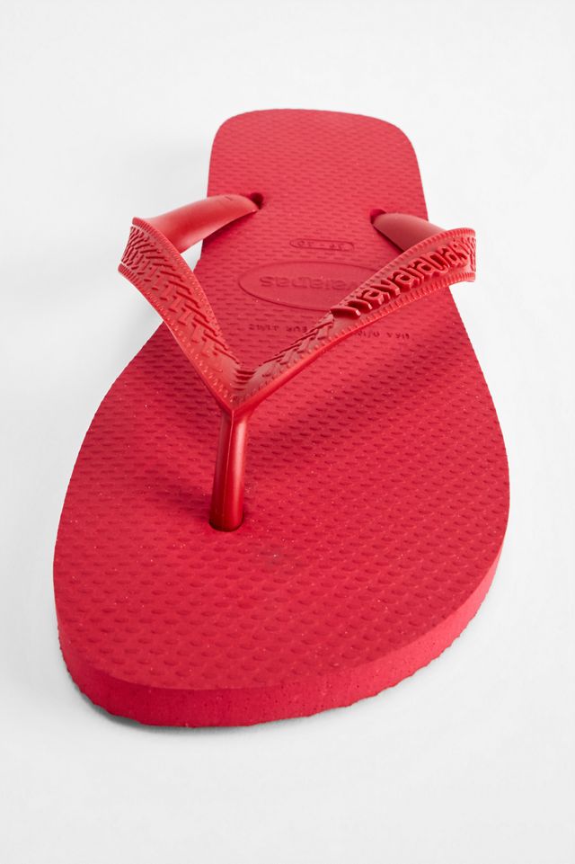 Havaianas Red Top Senses Flip Flops #4
