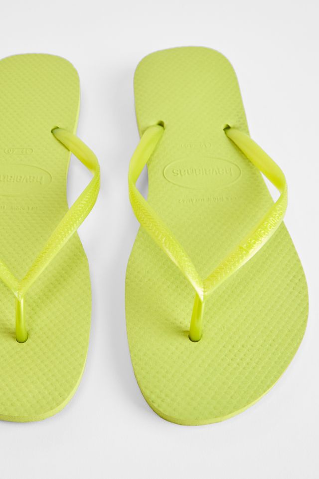 Havaianas Wild Lime Slim Flip Flops #3