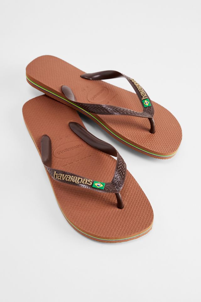 Havaianas Braune Brasil Flip-Flops #1