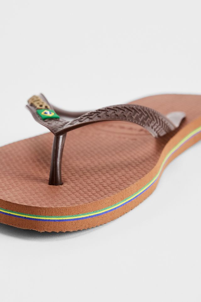 Havaianas Braune Brasil Flip-Flops #4