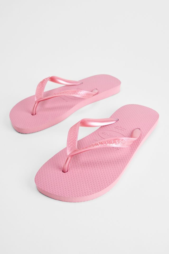Havaianas Pink Top Flip Flops #1