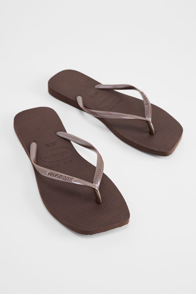 Infradito Slim Square Marroni Havaianas #1