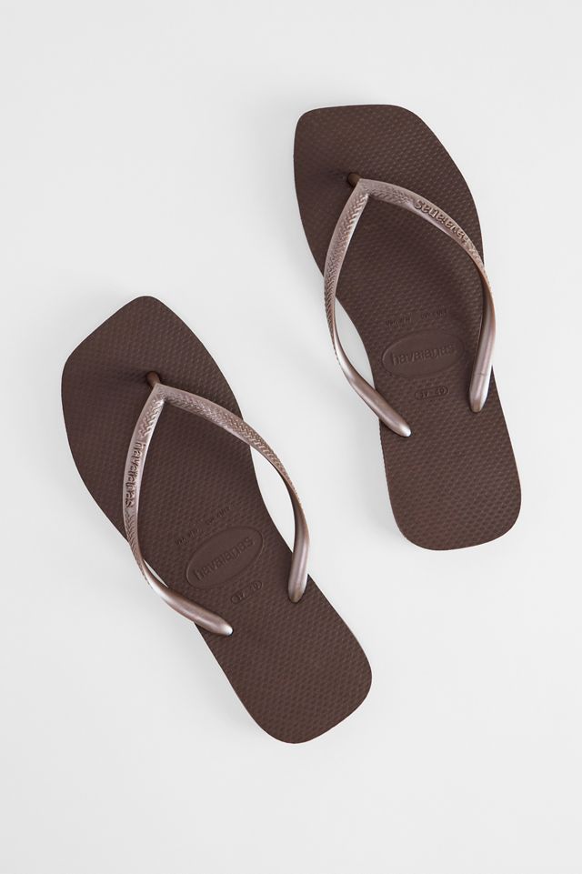 Infradito Slim Square Marroni Havaianas #4
