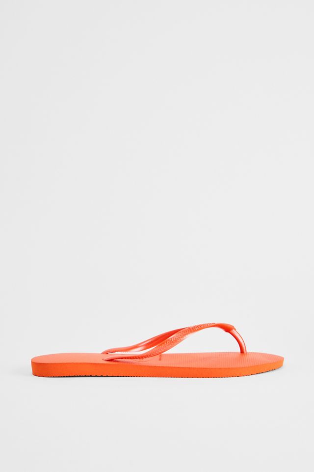 Havaianas Orangefarbene Slim Flip-Flops #2