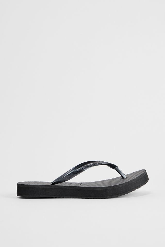 Tongs Slim Flatform Noires Havaianas #2
