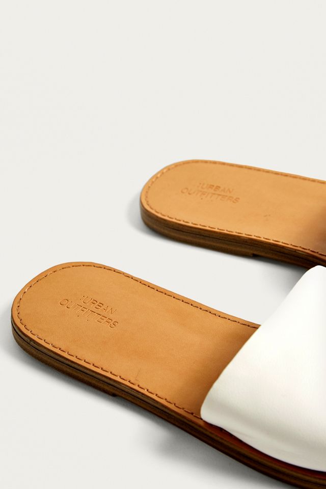 UO - Claquettes Mia en cuir uni #2