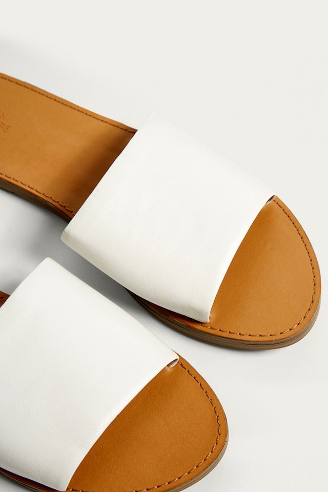 UO - Claquettes Mia en cuir uni #3