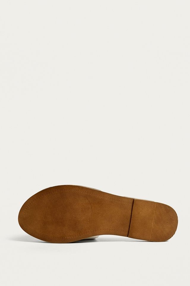 UO - Claquettes Mia en cuir uni #4