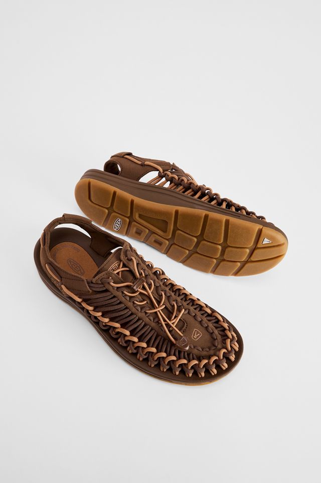 KEEN Braune Uneek Sandalen #1