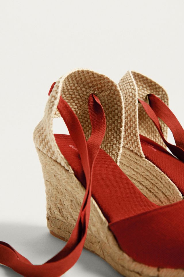 UO Erin Espadrille Wedge Lace-Up Sandals #2