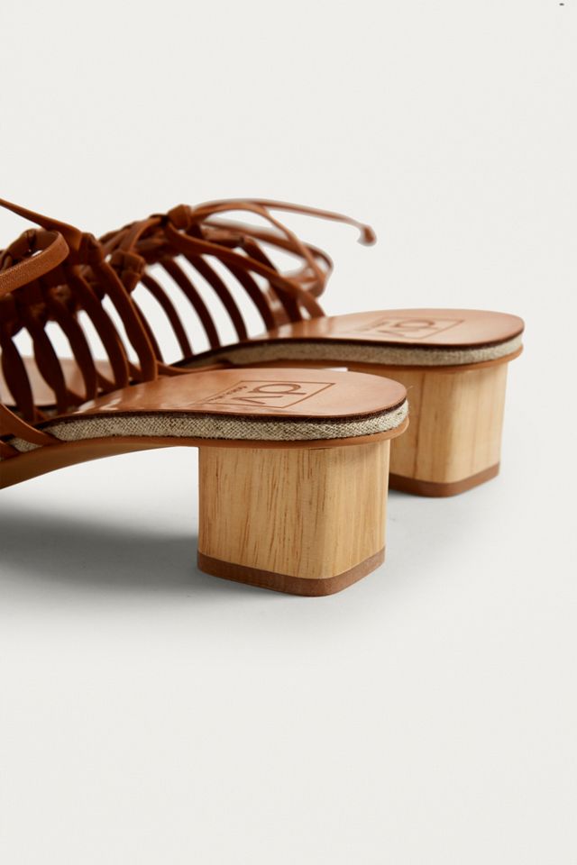Dolce Vita Tan Knotted Strappy Sandal #3