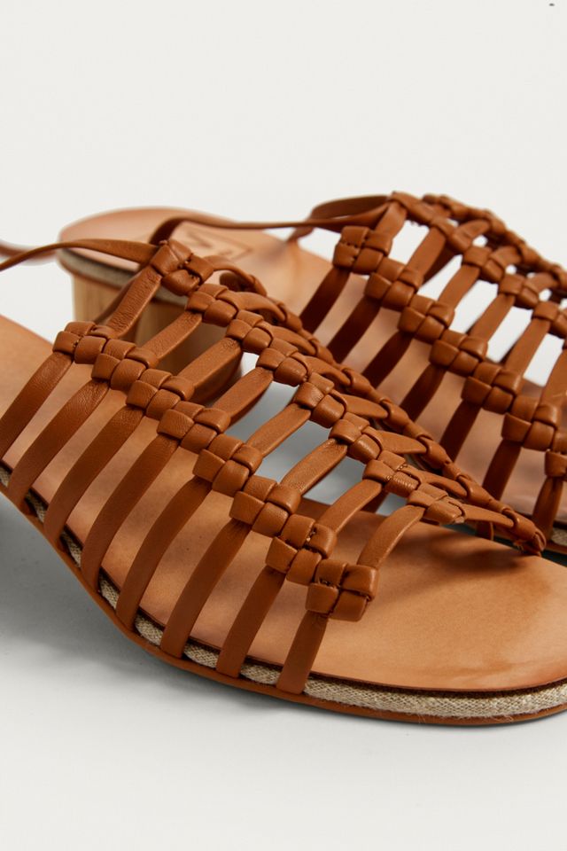 Dolce Vita Tan Knotted Strappy Sandal #5
