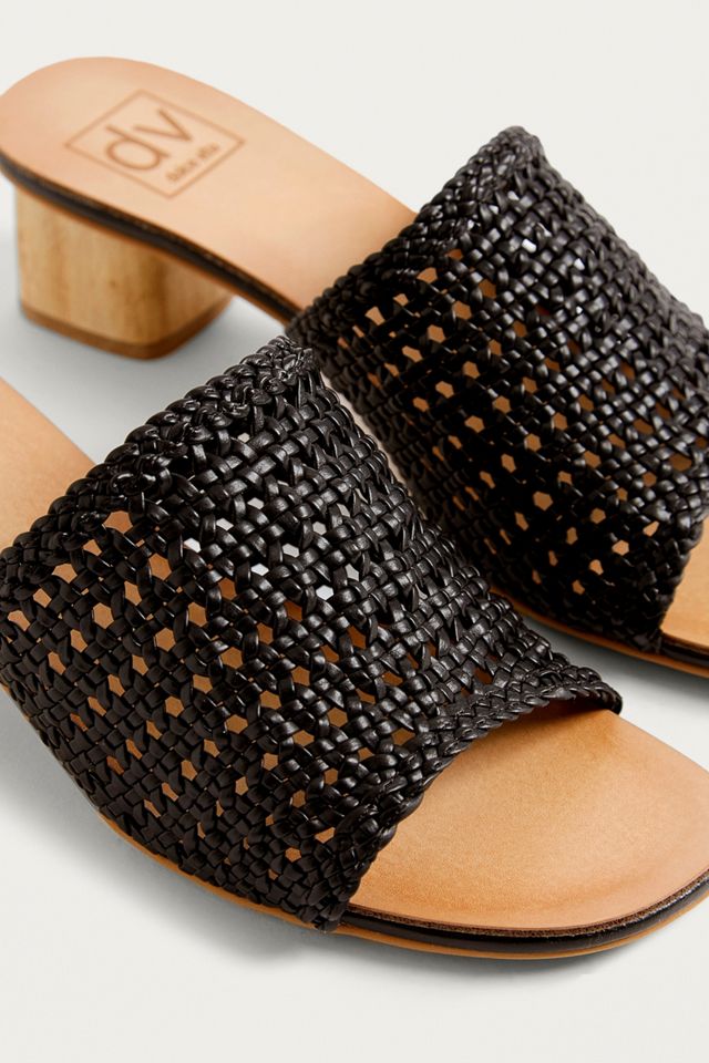 Dolce Vita Crochet Woven Mule Heel #3
