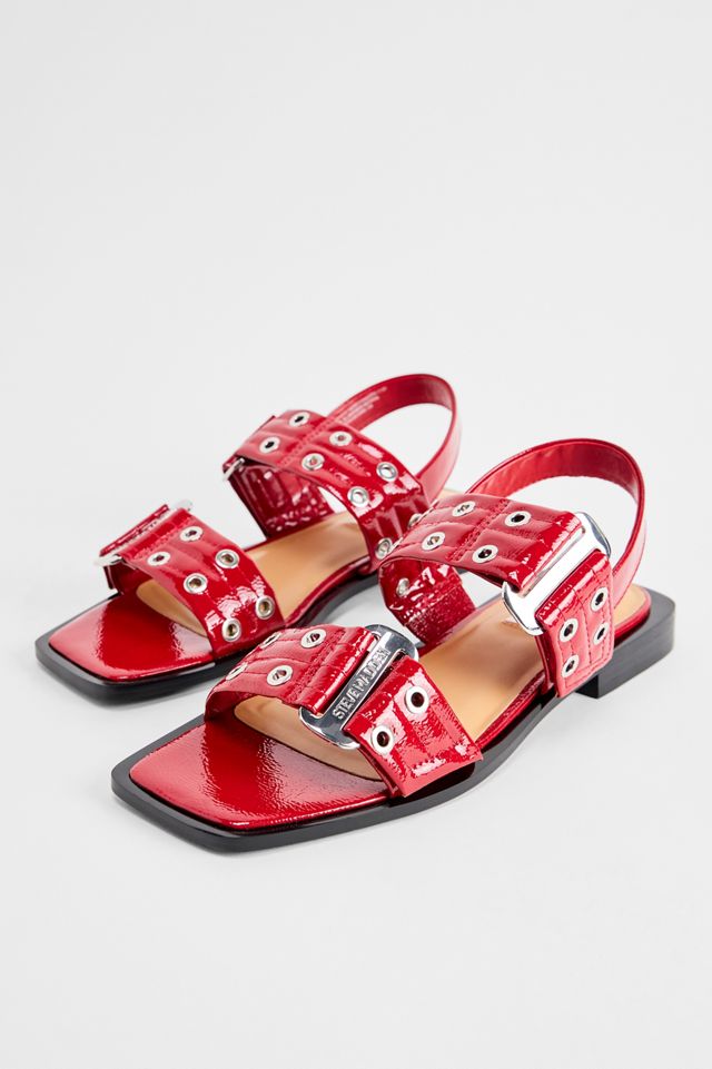 Steve Madden Red Saria-E Sandals #1
