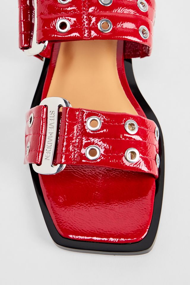 Steve Madden Red Saria-E Sandals #3