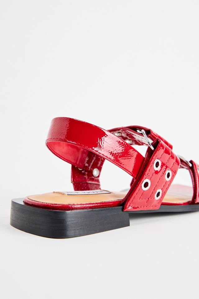 Steve Madden Red Saria-E Sandals #4