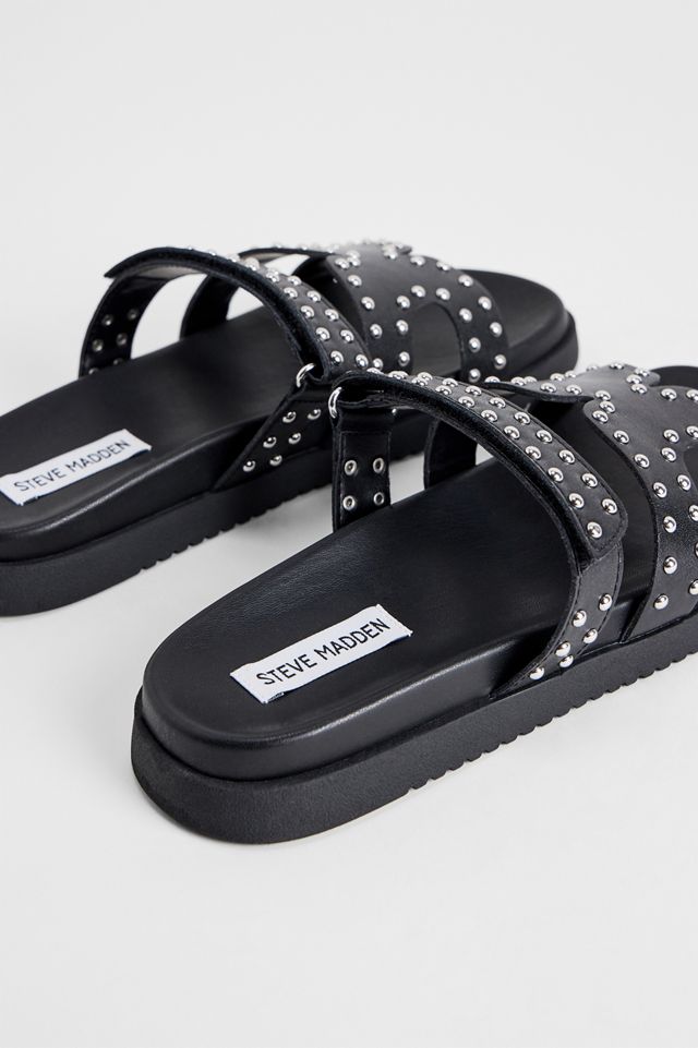 Steve Madden Schwarze Missile Sandalen #4
