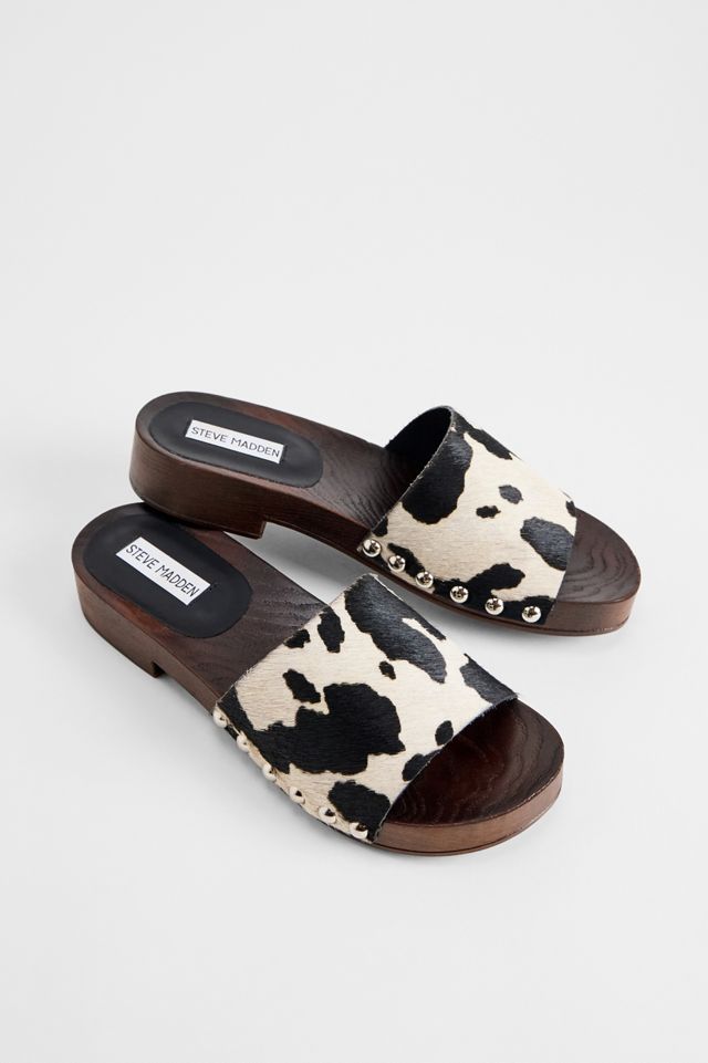 Steve Madden Cento Mules mit Kuhfellmuster #1