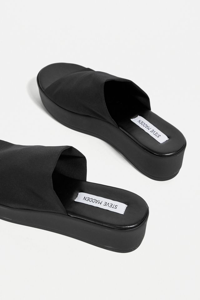 Steve Madden Black Slinky Sandals #1