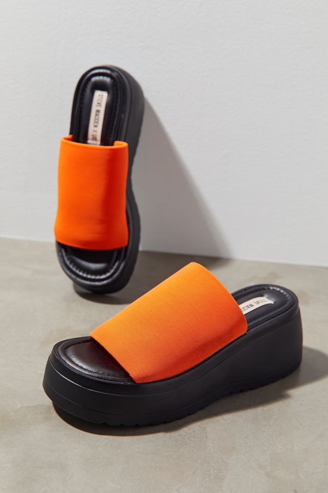 Orange and black sandals new arrivals