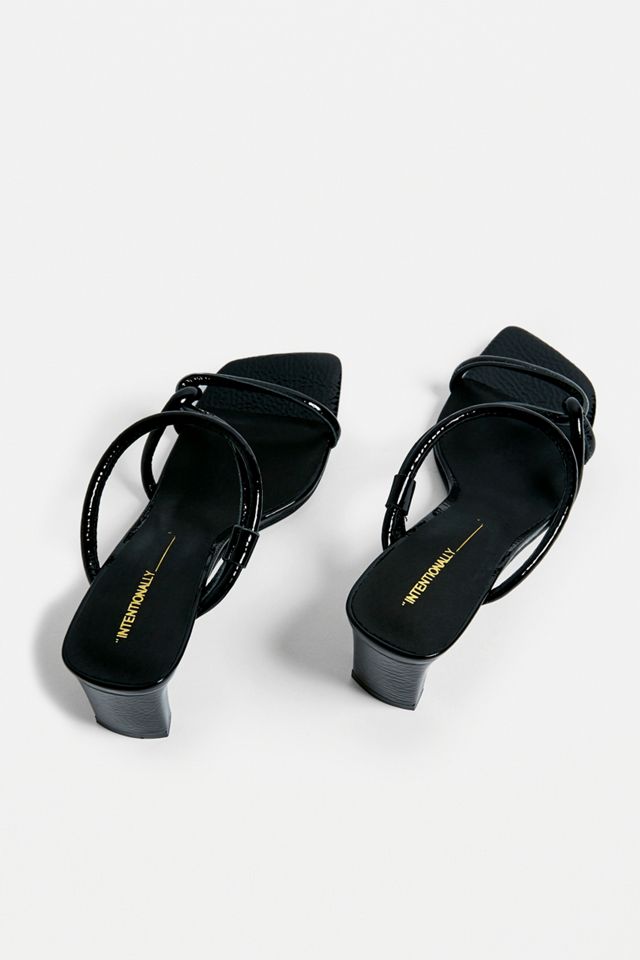 Intentionally Blank Willow Black Sandals #4