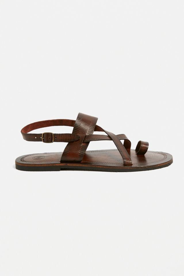 UO Leather Buckle Strap Sandals #2