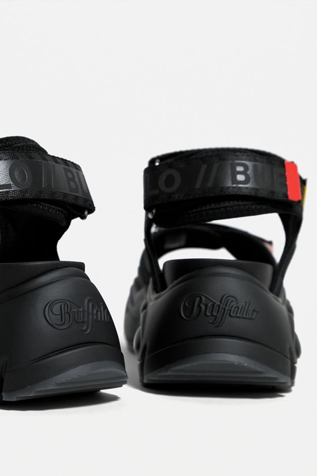 Buffalo - Sandales Binary O noires #2