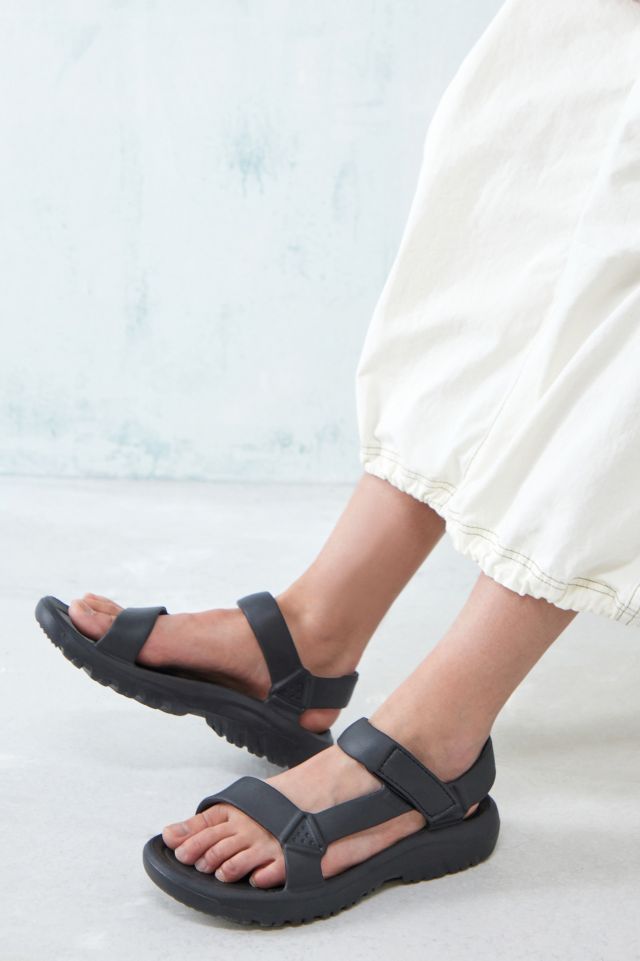 Teva Black Hurricane Drift Sandals Urban Outfitters UK