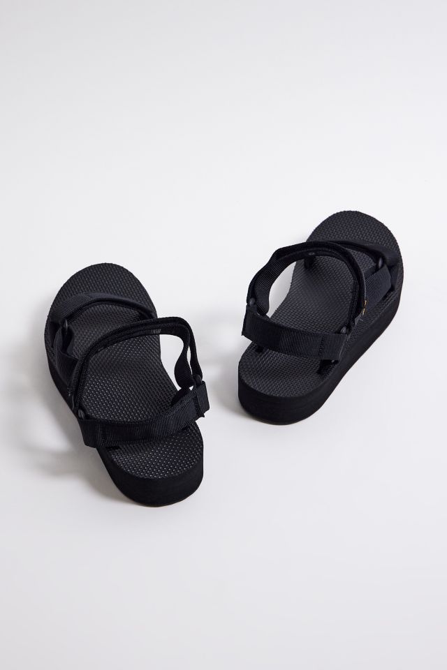 Teva Black Midform Universal Sandals Urban Outfitters DE