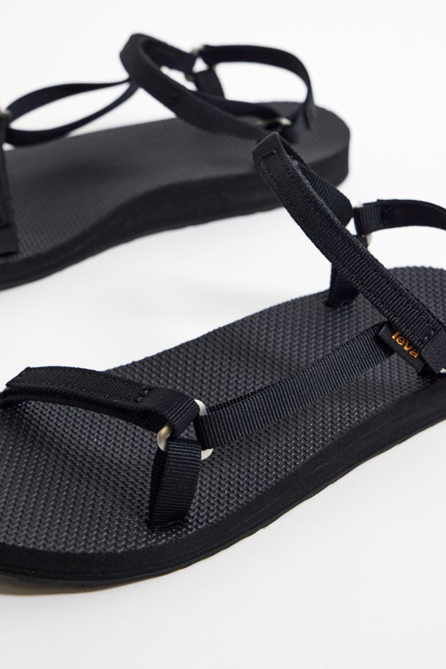 Teva Black Original Universal Slim Sandals | Urban Outfitters DE