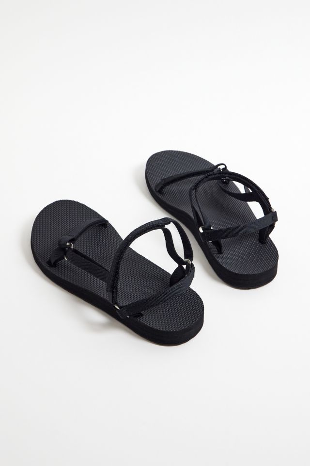 Teva Black Original Universal Slim Sandals | Urban Outfitters DE