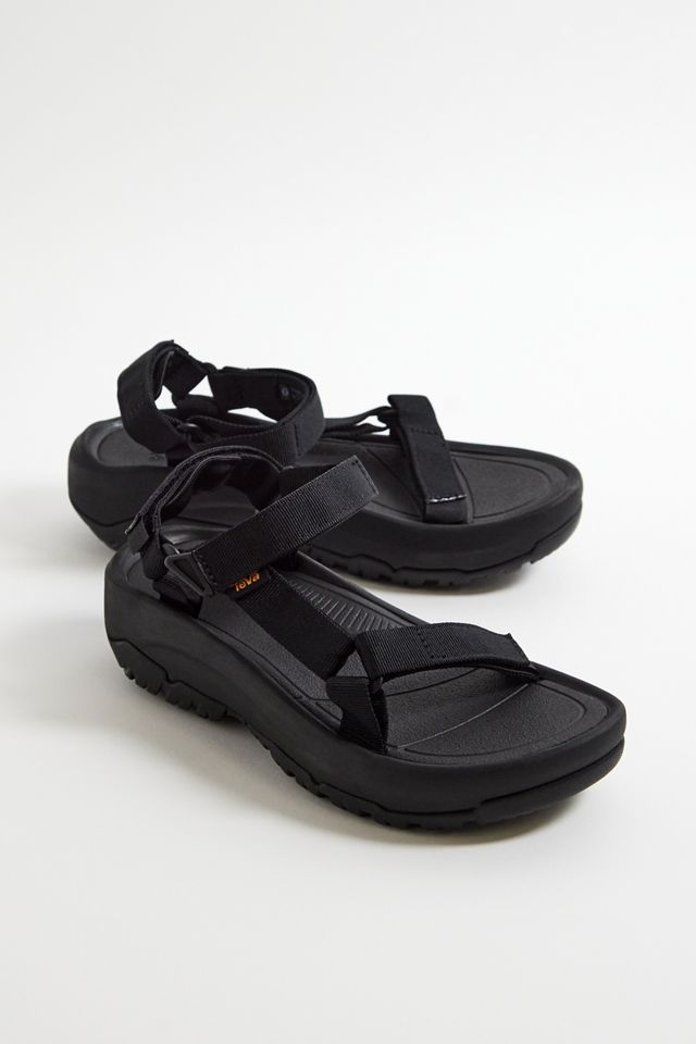 Teva Hurricane XLT 2 Ampsole Black Sandals | Urban Outfitters UK