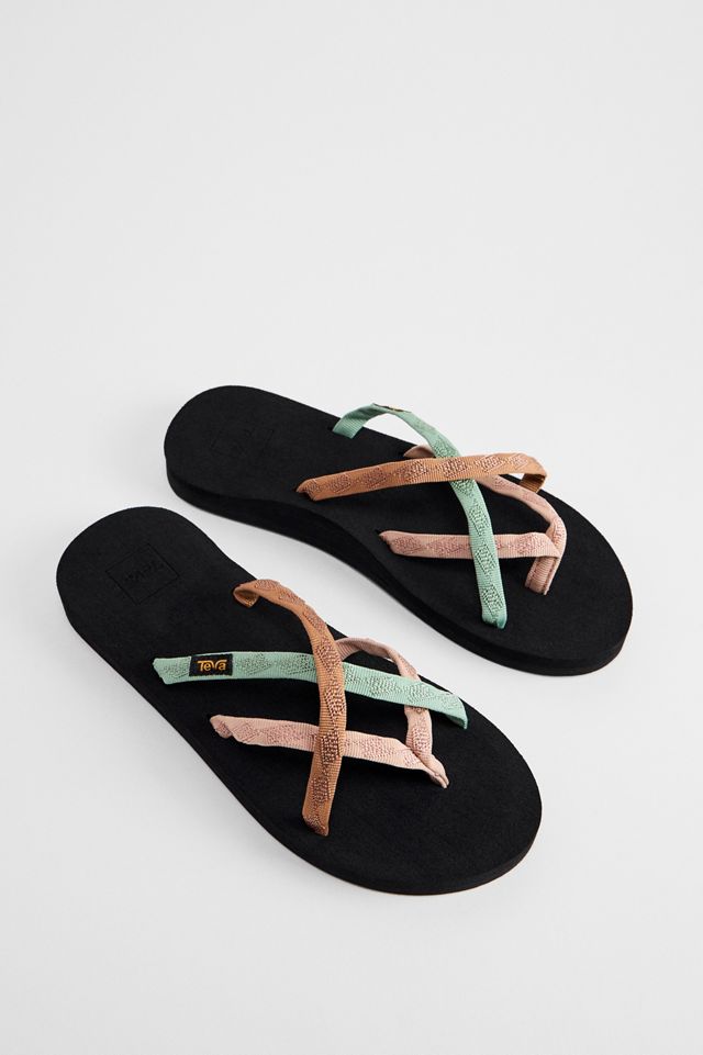 Teva Multi-Brown Olowahu Sandals #1