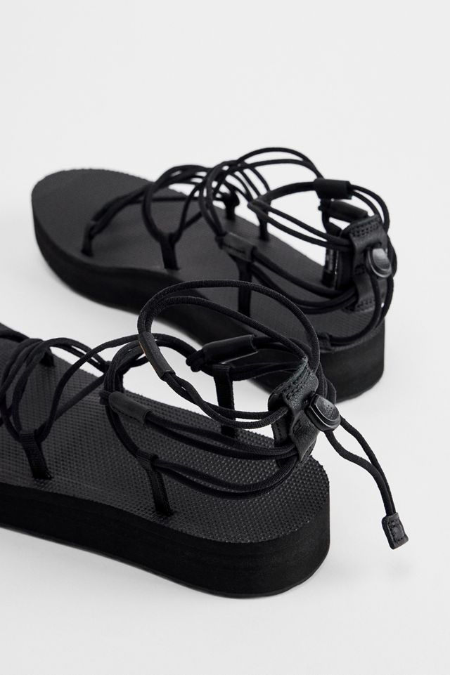 Teva Black Midform Infinity Sandals #4